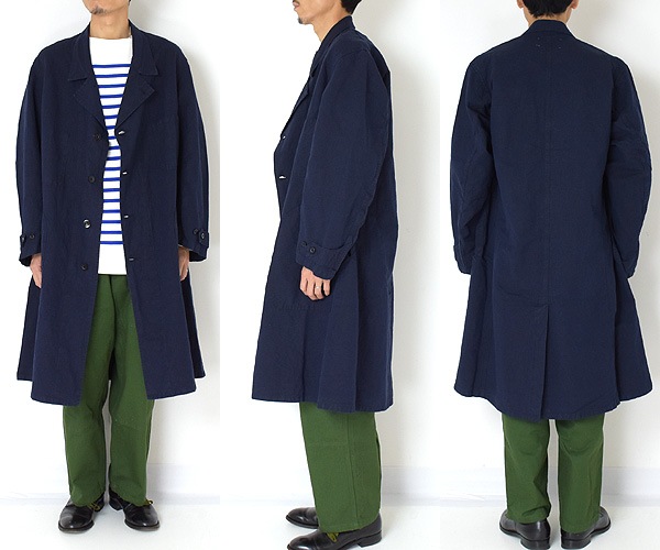 21AWOUTIL ƥ "MANTEAU PUPILLN" INDIGO åȥͥ OV-T003̵