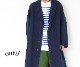 21AWOUTIL ƥ "MANTEAU PUPILLN" INDIGO åȥͥ OV-T003̵