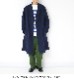 21AWOUTIL ƥ "MANTEAU PUPILLN" INDIGO åȥͥ OV-T003̵