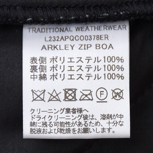 TRADITIONAL WEATHERWEAR �ȥ�ǥ�����ʥ� �������������� ARKLEY ZIP BOA �������꡼ ���å� �ܥ����㥱�å� C00378ER ��ǥ�����������̵����