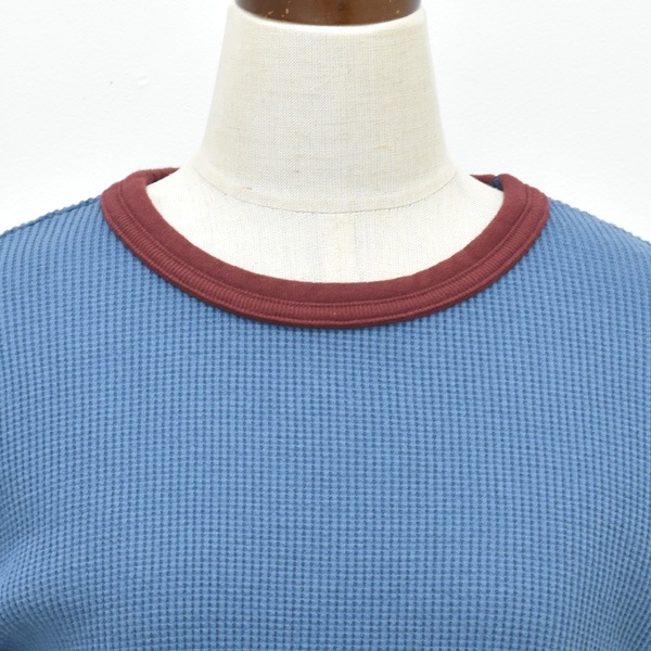 Oblada ���֥�� WAFFLE LONG SLEEVE ��åե���󥰥��꡼�֥���� ����T Ĺµ ̵�� F2610CU04 ��ǥ������ڥ���å��ݥ��Ȳġ�