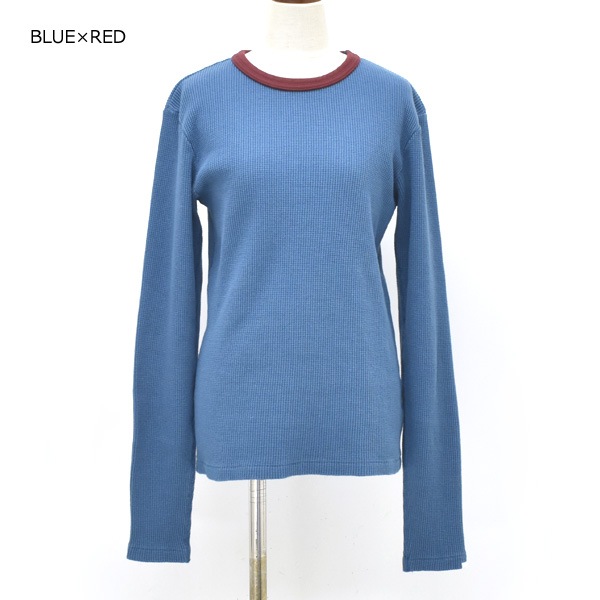 Oblada ���֥�� WAFFLE LONG SLEEVE ��åե���󥰥��꡼�֥���� ����T Ĺµ ̵�� F2610CU04 ��ǥ������ڥ���å��ݥ��Ȳġ�