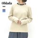 Oblada ���֥�� WAFFLE LONG SLEEVE ��åե���󥰥��꡼�֥���� ����T Ĺµ ̵�� F2610CU04 ��ǥ������ڥ���å��ݥ��Ȳġ�
