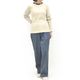 Oblada ���֥�� WAFFLE LONG SLEEVE ��åե���󥰥��꡼�֥���� ����T Ĺµ ̵�� F2610CU04 ��ǥ������ڥ���å��ݥ��Ȳġ�