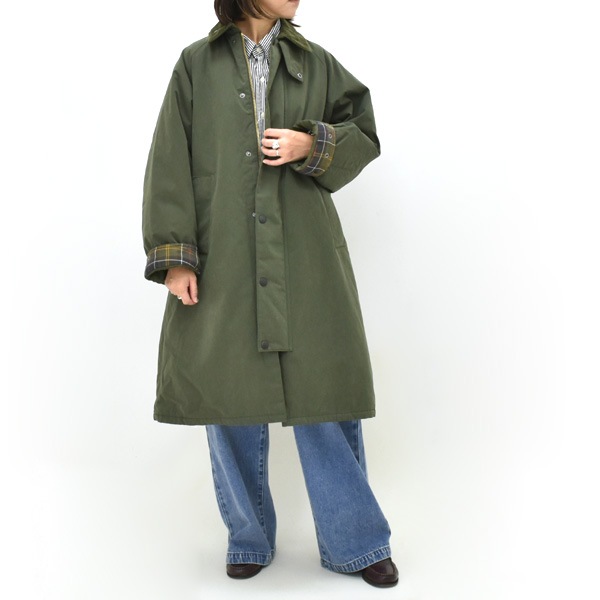 ��26AW��Barbour �Х֥��� �������⥢ �ѥǥå� ������ ���ʥ��󥰥����� PADDED EXMOOR COAT MCA1066 ��� ��ǥ�����������̵����