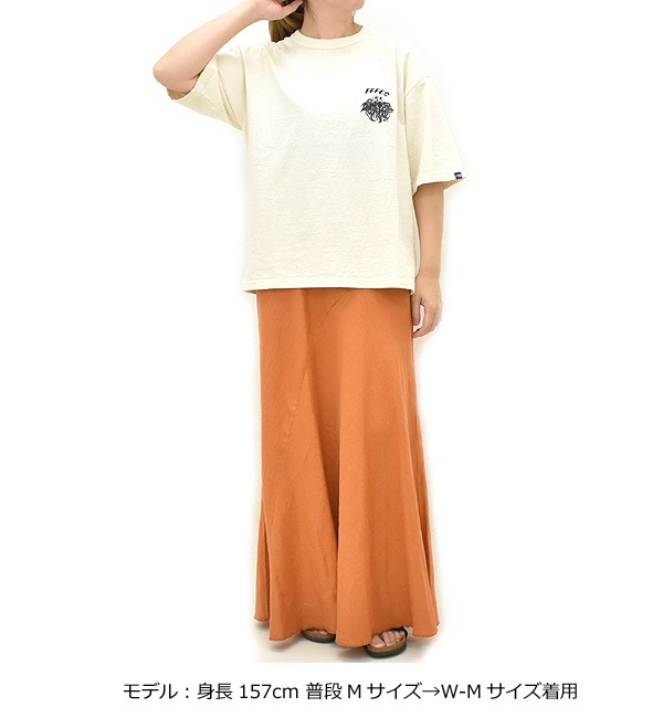 THE NORTH FACE PURPLE LABEL �Ρ����ե����� �ѡ��ץ�졼�٥� FFFES Graphic Tee ����ե��å�T����� N25FT017 ��ǥ����� ��� ��˥��å���������̵����