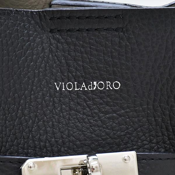 VIOLAd'ORO ��������ɡ��� "MIRO" �����ꥢ��W�ե����� �����å��դ� �쥶���ȡ��ȥХå� V-8993������̵����