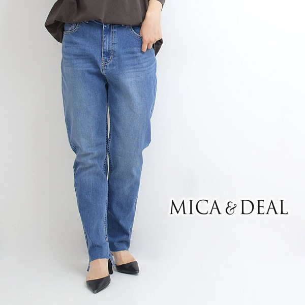 MICA&DEAL マイカアンドディール Tapered denim pants テーパード ...