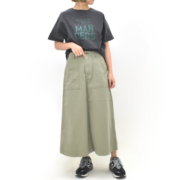 orSlow ���������� �ե��ƥ������������� FATIGUE SKIRT GREEN �ߥ꥿�꡼ �٥����� 00-4203-16 ��ǥ�����������̵����