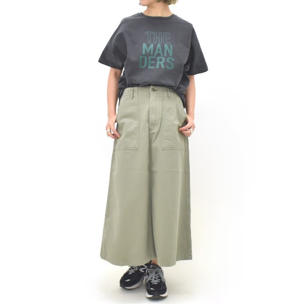 orSlow ���������� �ե��ƥ������������� FATIGUE SKIRT GREEN �ߥ꥿�꡼ �٥����� 00-4203-16 ��ǥ�����������̵����