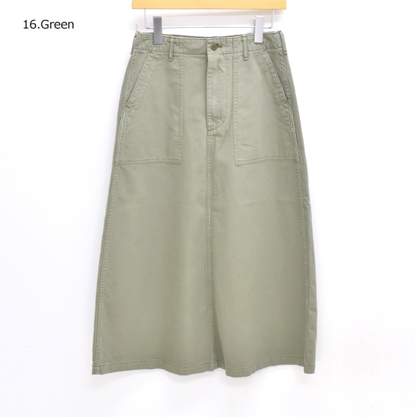 orSlow ���������� �ե��ƥ������������� FATIGUE SKIRT GREEN �ߥ꥿�꡼ �٥����� 00-4203-16 ��ǥ�����������̵����
