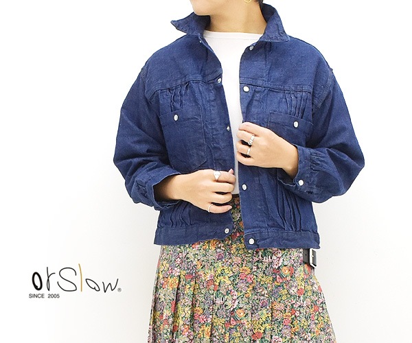 orSlow   硼 ĥ㥱å ǥ˥ 󥦥å WESTERN SHORT SHIRTSJACKET DENIM 00-6052-81 ǥ̵