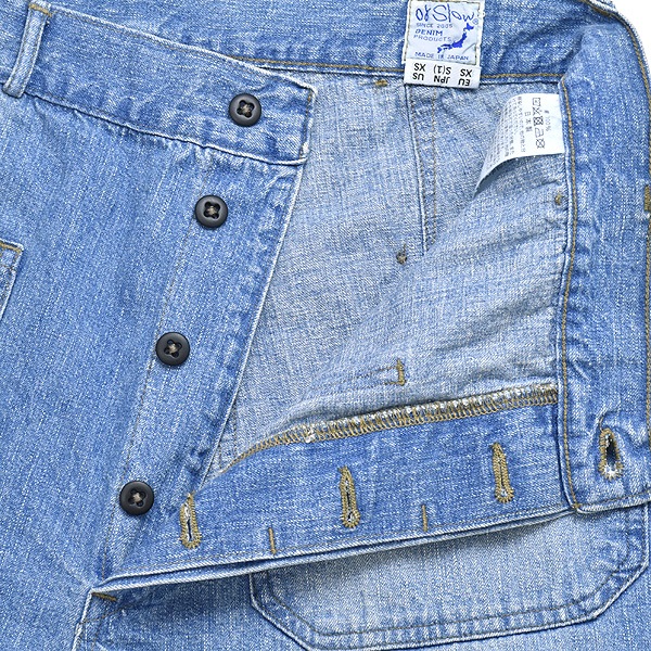 orSlow ���������� �����顼�ѥ�� �ǥ˥� SAILER PANTS DENIM USED 01-5132 95.�ǥ˥�桼���� �ե쥢�ǥ˥� ��󥺡�����̵����