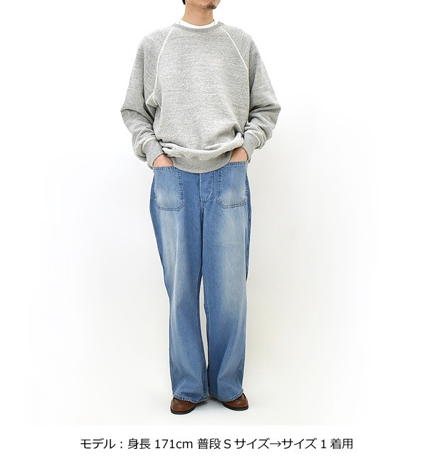 orSlow ���������� �����顼�ѥ�� �ǥ˥� SAILER PANTS DENIM USED 01-5132 95.�ǥ˥�桼���� �ե쥢�ǥ˥� ��󥺡�����̵����