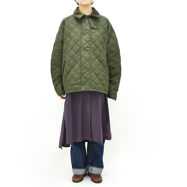 ��24AW��Barbour �Х֥��� �����С������� �ȥ�󥹥ݡ��� ����ƥ��󥰥��㥱�å� OS TRANSPORT QUILTED JACKET MQU1796 ��� ��ǥ�����������̵����
