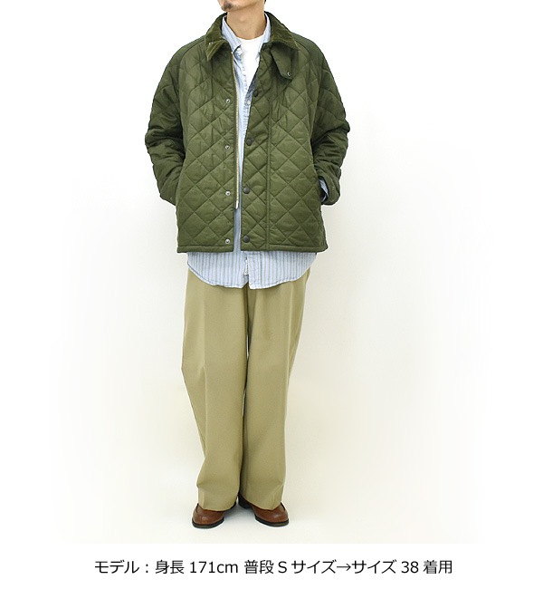 ��24AW��Barbour �Х֥��� �����С������� �ȥ�󥹥ݡ��� ����ƥ��󥰥��㥱�å� OS TRANSPORT QUILTED JACKET MQU1796 ��� ��ǥ�����������̵����