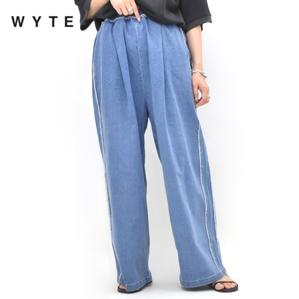 WYTE サーマルデニムスキニーパンツ ワイト WYTE ワイト ハイブリッドデニムイージーパンツ 11-12360 レディース