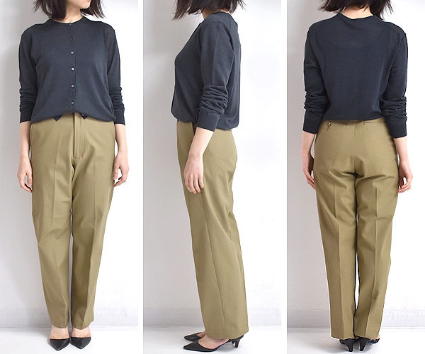 THE SHINZONE ���󥾡��� HIGH WAIST CHINO PT �ϥ��������ȥ��Υѥ�� 20SMSPA58 ��ǥ�����������̵����