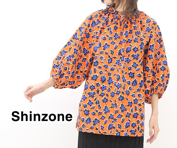 THE SHINZONE 󥾡 եꥫХƥå֥饦 "AFRICAN BATIK BL" 22MMSBL15 ǥ̵