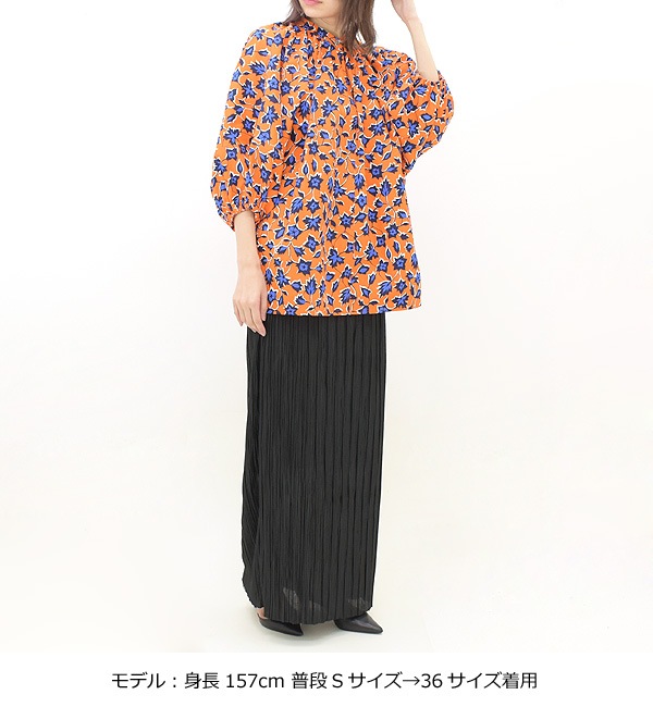 THE SHINZONE 󥾡 եꥫХƥå֥饦 "AFRICAN BATIK BL" 22MMSBL15 ǥ̵