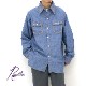�ڥ�����/60%OFF��Needles �ˡ��ɥ륺 Work Shirt -Chambray/India Emb- �����֥졼�������� ����ɻɽ� OT211������̵���ۡ�SALE�ۡ����ʡ����Բġ�