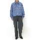 �ڥ�����/60%OFF��Needles �ˡ��ɥ륺 Work Shirt -Chambray/India Emb- �����֥졼�������� ����ɻɽ� OT211������̵���ۡ�SALE�ۡ����ʡ����Բġ�