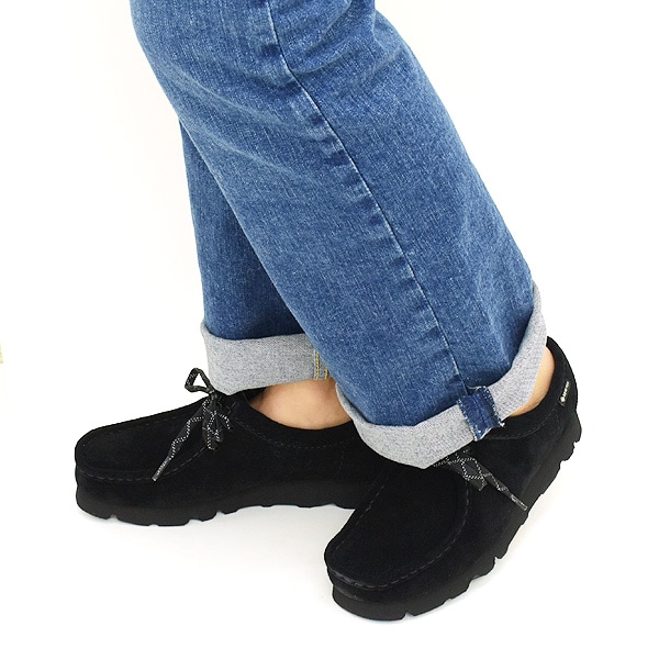 Clarks 顼 Wallabee GTX ӡ ƥå ǥ 26169024 ֥å ɡ̵