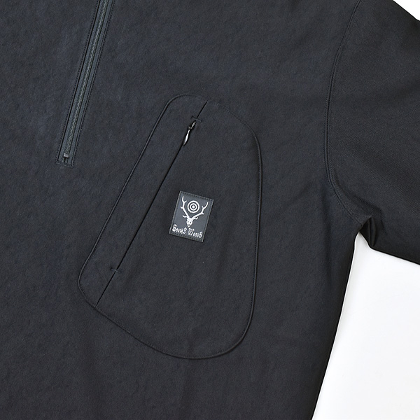 ڥ/20%OFFۡ24AWSouth2 West8 ġȥ Zipped Pullover Scouting Shirt -N/PE/PU Tricot Jersey- åץץ륪С 㡼 PU530̵ۡ25SUMMER SALEۡʡԲġ