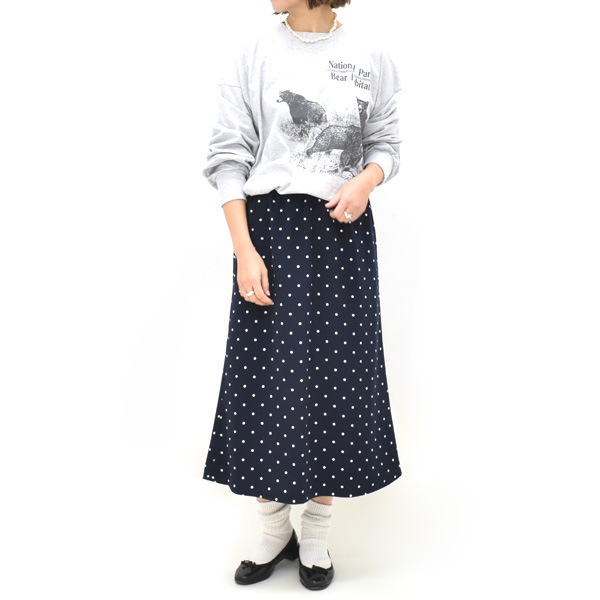 ��26SS��Oblada ���֥�� DOT EASY SKIRT �ɥå� �������� �������� S2610SK01 ��ǥ�����������̵����