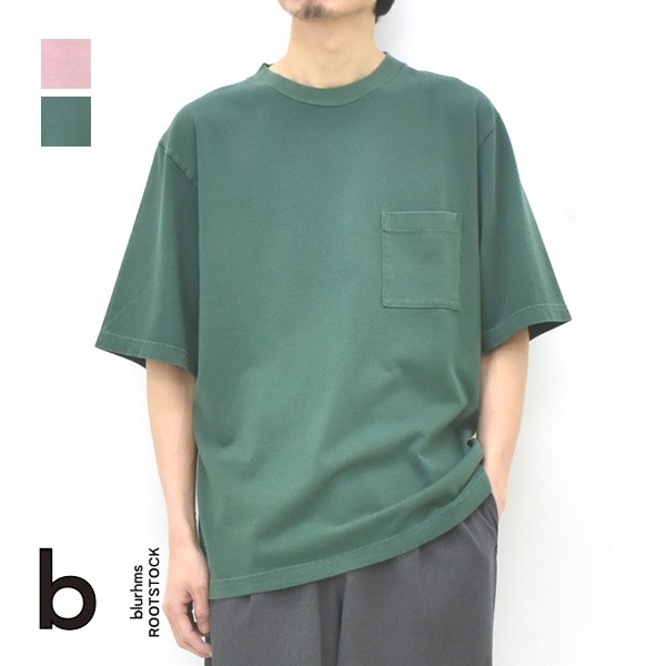 ڥ/20%OFFblurhms ROOTSTOCK ֥顼ॹ 롼ĥȥå Classic Tee S/S Pocket STANDARD 饷åT bROOTS25S2725SUMMER SALEۡʡԲġ