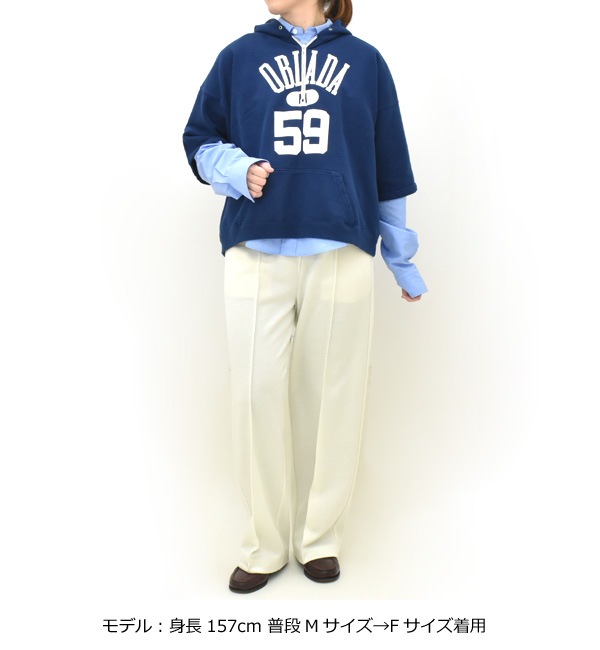 ��26SS��Oblada ���֥�� HALF ZIP HOODIE �ϡ��� ���å� �ա��ǥ��� S2610CU05 ��ǥ�����������̵����