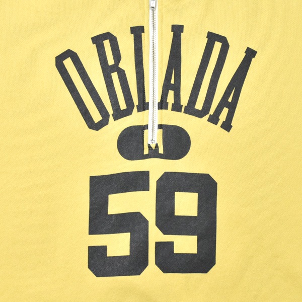 ��26SS��Oblada ���֥�� HALF ZIP HOODIE �ϡ��� ���å� �ա��ǥ��� S2610CU05 ��ǥ�����������̵����