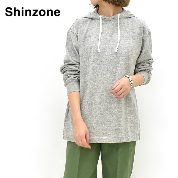 THE SHINZONE シンゾーン フーディーロングTシャツ パーカー LONG