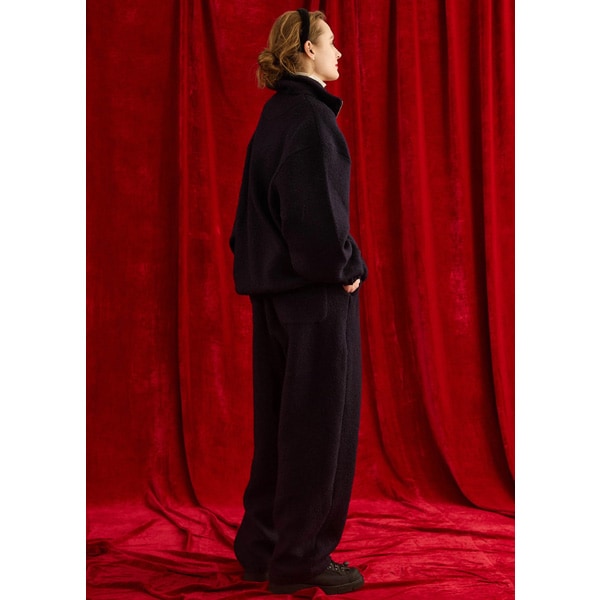 ��26FW��Oblada ���֥�� WOOL FLEECE TOPS ������ե꡼�� �ϡ���ZIP�ץ륪���С� F2610CU03 ��ǥ�����������̵���ۡ�ͽ���