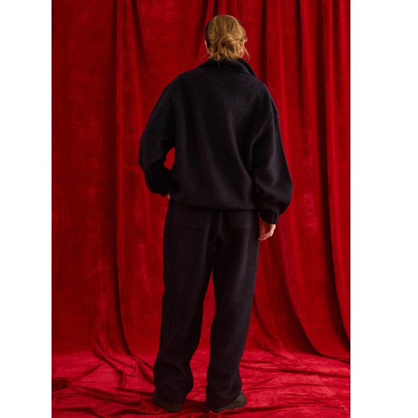 ��26FW��Oblada ���֥�� WOOL FLEECE TOPS ������ե꡼�� �ϡ���ZIP�ץ륪���С� F2610CU03 ��ǥ�����������̵���ۡ�ͽ���