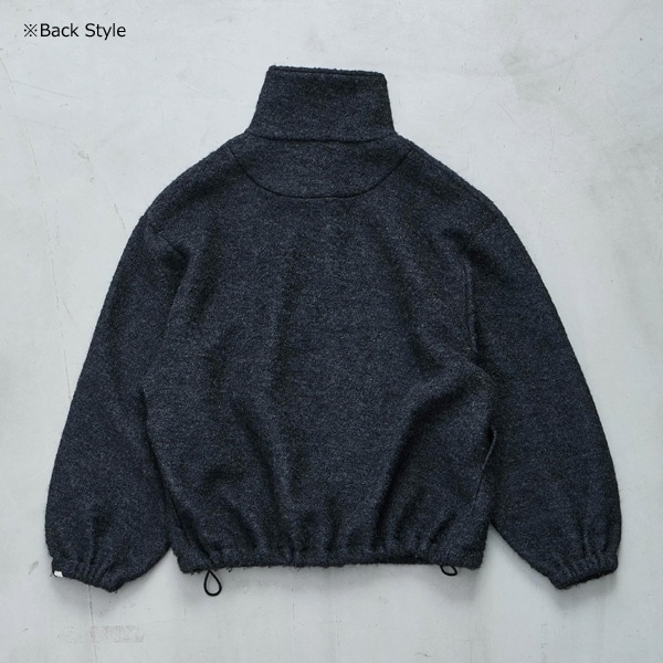 ��26FW��Oblada ���֥�� WOOL FLEECE TOPS ������ե꡼�� �ϡ���ZIP�ץ륪���С� F2610CU03 ��ǥ�����������̵���ۡ�ͽ���