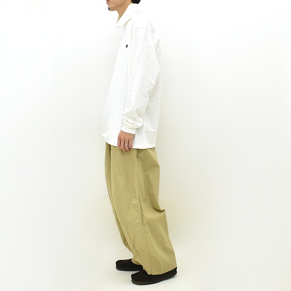 ��24FW��Needles �ˡ��ɥ륺 Ĺµ�ϥ��ͥå����åȥ��� L/S High Neck Tee -Poly Jersey- PU305������̵����