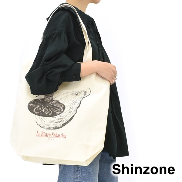 THE SHINZONE ���󥾡��� BISTRO SEBASTIEN TOTE BAG �ӥ��ȥ� ���Х������ �ȡ��� �Хå� 25SMSIT09 ��ǥ�����