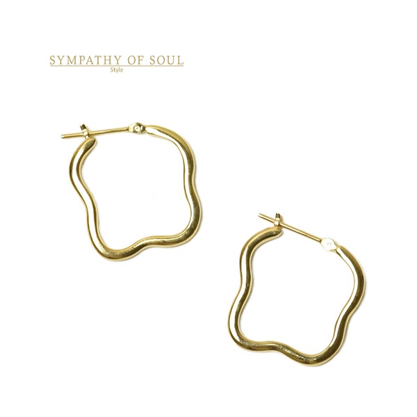 SYMPATHY OF SOUL Style ����ѥ������֥����륹������ Colud Pierce Gold ���饦�� �ԥ��� ������� STE2505SGP ��ǥ�����������̵����
