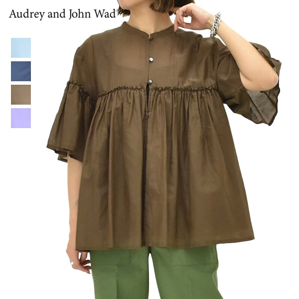 �ڥ�����/30%OFF��Audrey and John Wad �����ɥ꡼����ɥ�����å� �ե쥢���㥶���֥饦�� L6121 ��ǥ�����������̵���ۡ�26 SUMMER SALE�ۡ����ʡ����Բġ�