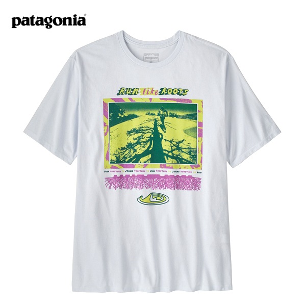 �ڡ�10%OFF�����ݥ��оݡۡڥ�����/40%OFF��Patagonia �ѥ����˥� ��󡦥饤�����롼�ġ��쥹�ݥ󥷥ӥ� T����� RUN LIKE ROOTS RESPONSIBILI-TEE 37874�ڥ���å��ݥ��Ȳġۡ�26 SUMMER SALE�ۡ����ʡ����Բġ�