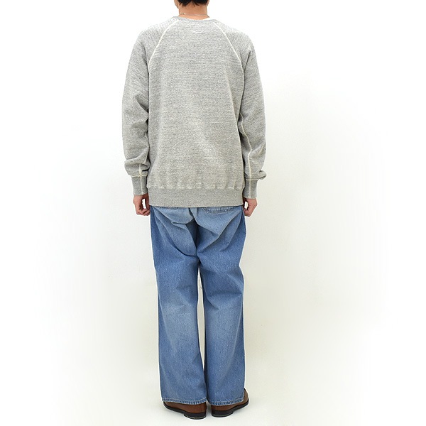 orSlow ���������� �롼�ץۥ����� ���롼�ͥå� �������åȥ���� ΢�� LOOPWHEEL CREWNECK SWEAT SHIRT 03-0015 ��󥺡�����̵����