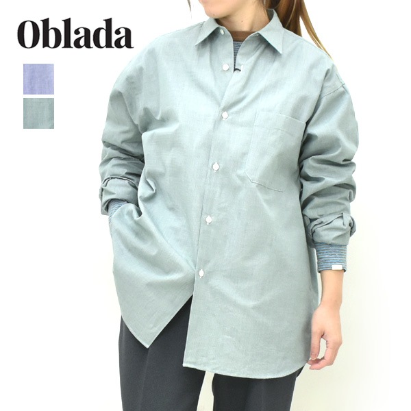 ��26SS��Oblada ���֥�� EOE AUTHENTIC SHIRT "EOE" ��������ƥ��å� ����� S2610SH10 ��ǥ�����������̵����