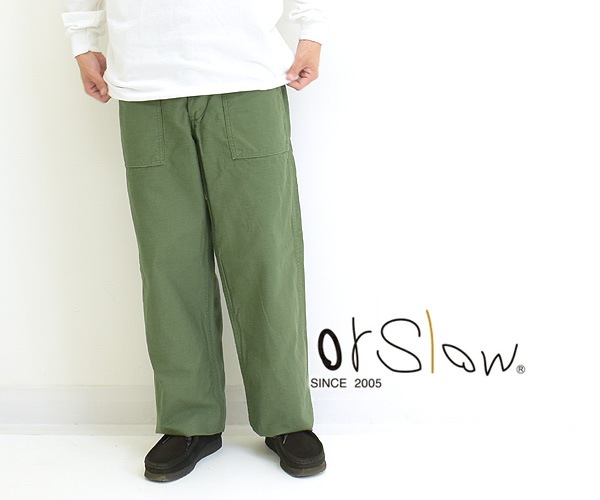 orSlow  "US ARMY FATIGUE PANTS" եƥѥ 16.꡼ 󥺡̵