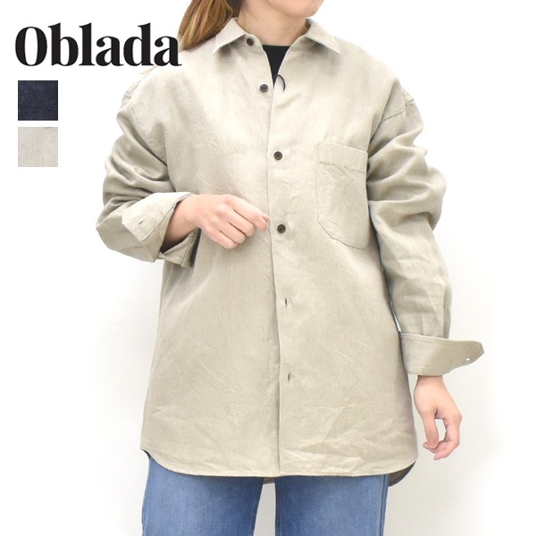 ��26SS��Oblada ���֥�� LINE AUTHENTIC SHIRT ��ͥ� ��������ƥ��å� ����� S2610SH09 ��ǥ�����������̵����