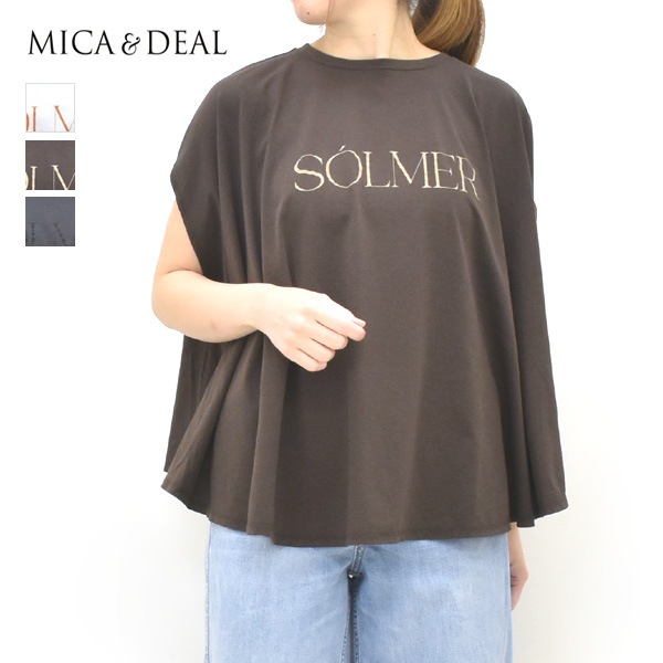 �ڥ�����/30%OFF��MICA&DEAL �ޥ�������ɥǥ����� "SOLMER" �ץ��ȥե쥢T����� 0126209135 ��ǥ�������26 SUMMER SALE�ۡ����ʡ����Բġ�