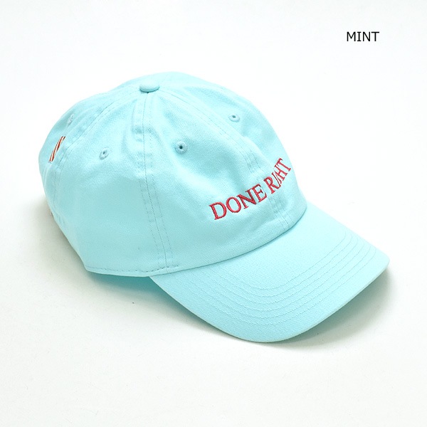 HIGH!STANDARD �ϥ�!����������� WORK SLOGAN "DONE RIGHT" CAP ����å� ˹�� 1018069 ��� ��˥��å����ڥ���å��ݥ��Ȳġ�