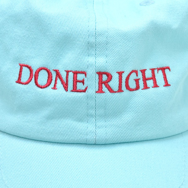 HIGH!STANDARD �ϥ�!����������� WORK SLOGAN "DONE RIGHT" CAP ����å� ˹�� 1018069 ��� ��˥��å����ڥ���å��ݥ��Ȳġ�