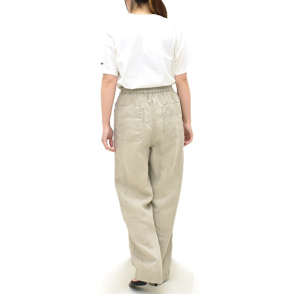 ��26SS��Oblada ���֥�� LINEN DENIM PANTS ��ͥ� �ǥ˥� �ѥ�� S2610PT09 ��ǥ�����������̵����