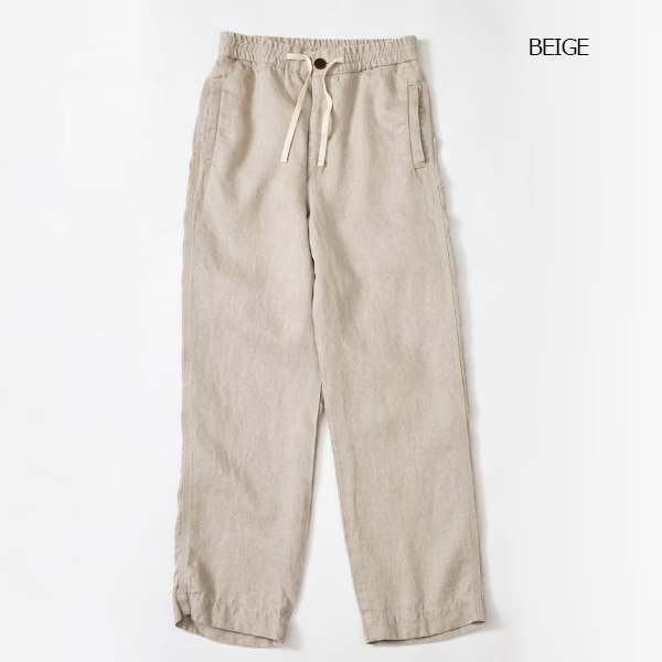 ��26SS��Oblada ���֥�� LINEN DENIM PANTS ��ͥ� �ǥ˥� �ѥ�� S2610PT09 ��ǥ�����������̵����